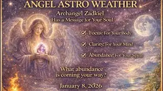 Angel Astro Weather ✨ Archangel Zadkiel Has a Message for Your Soul