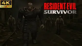Resident Evil Survivor (PS1) Longplay/Playthrough [4K]