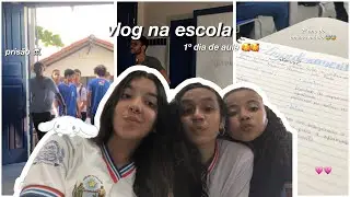 primeiro dia de aula 2024 | 2º ano do ensino médio, vlog bem vindos ao caps
