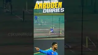 🏏 Ruturaj Gaikwad in Beast Mode! Big Hits in CSK Practice | IPL 2025  #chennaisuperkings #ipl #dhoni