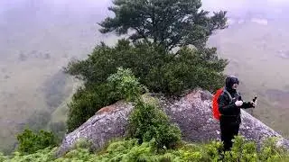 POV Hiking in the Rain | Calm Nature Walk | Rainbow Gorge, Drakensberg