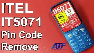 ITEL IT5071 PIN CODE REMOVE