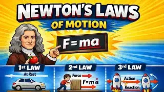NEWTON'S LAWS OF MOTION | #SCIENCE