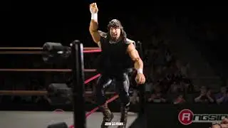 CACTUS JACK INSANE DIVING ELBOW DROP TO THE TABLE - WWE STOP MOTION @RingsideC