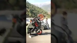 KTM crash #shorts #ktmlover #bikecrashing