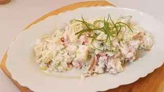 Potato salad with Ranch Salad Dressing  aloo ka salad|By Tasty Street Food