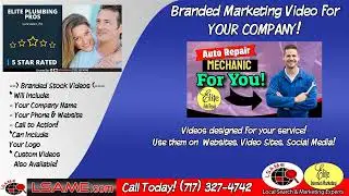 Affordable Plumber Marketing Videos, Amplify Your Reach with Plumbing Branding Videos by LSAME