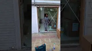 glass door fitting