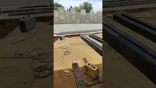 25 ft truss work/ vinayagafabrication / #metalfabrication #welding #metal #truss