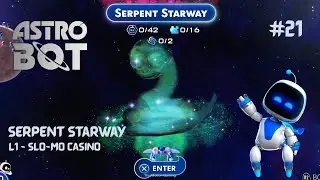 Astro Bot Slo Mo Casino – 100% Collectibles (No Commentary) | TrueMotion Gaming
