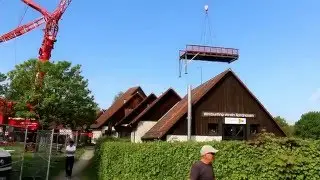 Neue Br&uuml;cke an der Seglergastst&auml;tte am Bugasee-Gel&auml;nde
