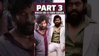 KGF 3 vs Pushpa 3 🔥 #shortvideo