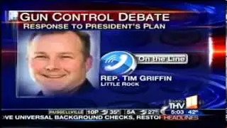 Rep. Griffin responds to President Obama's gun control proposals on KTHV