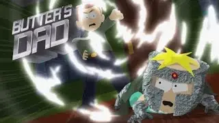 South Park: The Fractured But Whole butters dad boss fight
