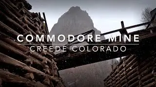 Commodore Mine During Late Spring Snowstorm, Creede Colorado #abandonedplaces  #abandonedmines