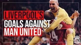 Liverpool goals against Man Utd at Anfield | Suarez, Torres & goalie celebrations!