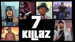 Ice Cube, Eazy-E, WC, Eminem, Busta Rhymes, 2Pac & Biggie - 7 KillaZ