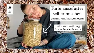 Mäusefutter selbst mischen! 🌾