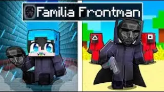 Creciendo como el FRONMAN de los SQUID GAMES en Minecraft!