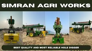 HOLE DIGGER BY SIMRAN AGRI WORKS | CONTACT +91 99825-58390 / +91 99502-61023
