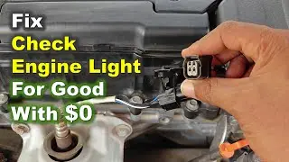 Turn OFF Your Check Engine Light Permanently for FREE! Fix Your Car for Free No Mechanic