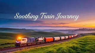 Cozy Up on the MOST RELAXING Train Ride EVER! #trainsound