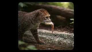 flat-headed cats|| ഫ്ലാറ്റ്-ഹെഡഡ് കാറ്റ്|| WILD LIFE||endangered species