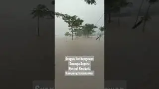 Banjir Sragen, semoga segera normal kembali