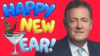 HAPPY NEW YEAR FROM PIERS MORGAN & ZACK POLANSKI #live 