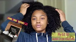 The perfect wash n go combo that lasts me a week using TGIN Miracle Repairx Line!