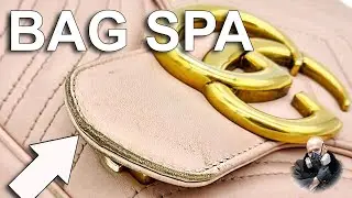 ASMR How to update color on GG bag. SPA Leather BAG