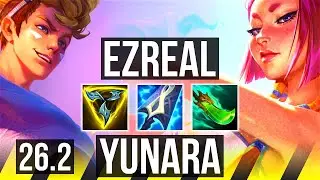 EZREAL & Bard vs YUNARA & Pyke (ADC) | KR Grandmaster | 26.2