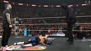 Again Mystery Wrestler Helps Vision Team On Raw | Wwe Raw Highlights
