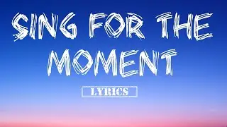 Eminem - Sing For The Moment (Lyrics)