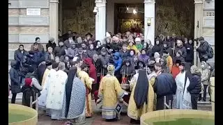 🔴 Slujba de sfintire a apei celei mari oficiata de catre IPS Teodosie in Ajunul Bobotezei