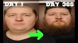 One Year Beard Growth Time-Lapse | #YEARD Challenge