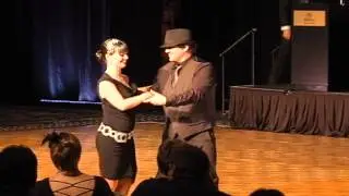 Tim Mahoney & Rachel Martin dancing at the 2012 Dancing with the Twin Cities Celebs.