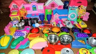 7:38minutes satisfying with unboxing hello kitty kitchen toys cutee mini tiny asmr 