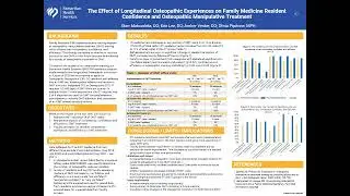 Longitudinal Osteopathic Experiences & Family Medicine Resident Confidence and OMT