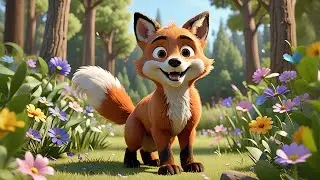 Fuzzy Fox Finds a Feather | Nature Discovery Song for Kids | Nursery Rhymes and Early Learning
