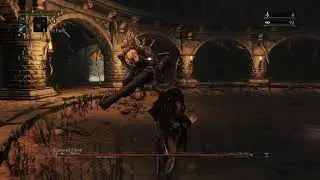 Bloodborne - Undead Giant Chalice Dungeon Boss Fight (Cannon Variant) (No Commentary)