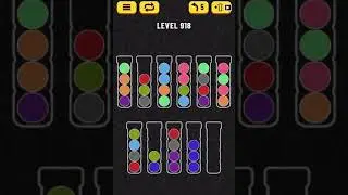 【Ball Sort Puzzle】Level.918