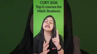 Top 6 CUET Courses for Math Students | CUET 2026 #shorts