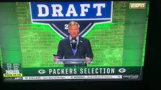 2019 NFL Draft-  Safety Darnell Savage Selected by the Green Bay Packers With the 21st Pick
