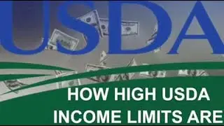 How high are current USDA Loan Income Limits?
