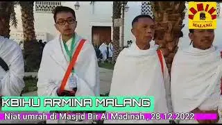 Umroh Desember 2022_KBIHU Armina Malang_Niat Umroh Masjid Bir Ali