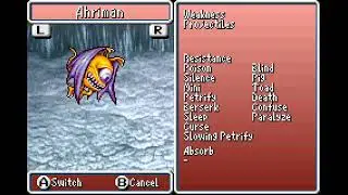 Final Fantasy IV Advance -  Full Bestiary [GBA]