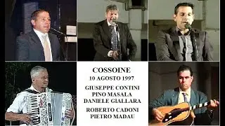 GALLURESA, FILOGNANA, PIAGHESA, RE - COSSOINE, 10-08-97 - CONTINI, MASALA, GIALLARA - CADONI, MADAU.