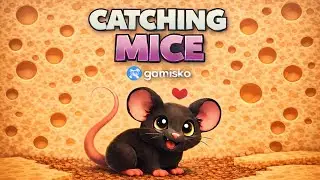 Gamisko 🐭🎮 Visual Hunting Game for Cats Featuring WhiskoPets