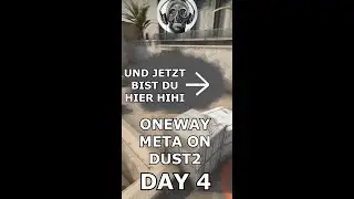 AKTUELLE META AUF DUST2 | Vol.4 | Oneway Smoke #2 gegen Rampe